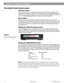 Page 1210 October 22, 2001                  AM194452_06_V.pdf
Using Your  Acoustimass® 15 Speakers
For realistic home theater sound
LFE level control
The LFE level control on your Powered Acoustimass module increases or decreases the
relative level of low frequency effects on movie soundtracks. Use it to regulate the presence
of these underlying deep bass sounds. You may find it unnecessary to adjust this control. The
factory, or detent setting is appropriate for a majority of listening situations.
Bass...