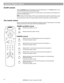 Page 2222
Controls, Displays, Menus
On/Off controls
Press the On/Off button on the remote to turn the media center on. The Power button on top 
of the media center performs the same function.
To turn on components connected to the media center, use the remote for that speciﬁc com-
ponent or its power switch.
Note: Neither the Model 3•2•1 remote nor the media center can switch components, such as 
the TV or VCR, on or off. However, a universal remote (new enough to include codes for the 
Bose Model 3•2•1 system)...