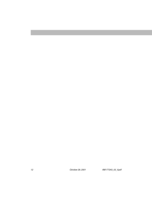 Page 12English
12        October 29, 2001 AM177243_03_V.pdf 