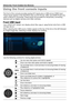 Page 1818 – English
OPERATING YOUR CONNECTED DEVICES
Using the front console inputs
The front of the console provides analog A/V inputs plus a USB and an HDMI input. These inputs appear in the SO URCE menu as A/V (Front), USB, and HDMI (Front) only 
when a device is connected. These inputs  are provided for temporarily connecting 
devices such as digital cameras and video cameras.
Front USB input
Your LIFESTYLE® system can display photo files (.jpg  or .jpeg format only) from a USB 
storage device.
When...