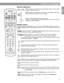 Page 1313
Controls and Capabilities
English FrançaisEspañol
Selection adjustment
Playback options
The first six buttons defined below are for use with your LIFESTYLE® system only. Except 
for 
Shuffle and Repeat, the other buttons below work with a VCR or DVR when the remote is set to 
do so.Seek backward or forward to the next strong radio station, CD track, DVD 
chapter or stored music track.
Skip backward or forward to the next CD track, DVD chapter, radio preset 
(NOT to stored music preset), or to TV...