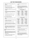 Page 1313
402® TEST PROCEDURES
1. High Frequency Gain Test
1.1 Apply a 100 mVrms, 850 Hz signal to
the controller’s input terminals.
1.2 Reference a dB meter to the input of the
controller.
1.3 Measure the gain at the high frequency
output terminals. The gain should be +9.8
 
+ 1.0 dB.
1.4 Change the input switches to +4 dB.
1.5 The gain should be -3.4 
+ 1.0 dB.
2. Low Frequency Gain Test
Note: Set the input switches to the -10 dB
position.
2.1 Apply a 100 mVrms, 80 Hz signal to the
controller’s input...