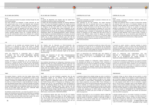 Page 36
english
deutsch francais
español
36
RS 232 AND LAN CONTROLRS 232
You may control and monitor the projector remotely through the serial 
RS232 control interface.
Two RS232 protocols are employed. A simple instruction set (SIS) 
ASCII protocol gives access to the most frequently used commands. 
In addition, a binary protocol is available where each command is a 
series of 32 bytes in one packet. The protocols allow for both SET and 
GET operations. To utilize GET operations the host needs a routine for...