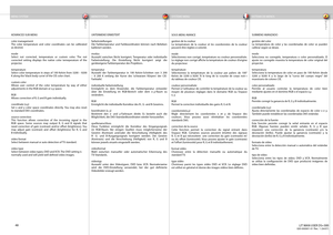 Page 48
english
deutsch francais
español
48
ADVANCED SUB MENU
color management
The color temperature and color coordinates can be calibrated 
as desired.
mode
Select not corrected, temperature or custom color. The not 
corrected setting displays the native color temeperature of the 
projector.
temperature
Select color temperature in steps of 100 Kelvin from 3200 – 9200 
K along the ‘black body curve’ of the CIE color chart. 
custom color 
Allows user control of the color temperature by way of either...