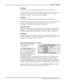 Page 47Section 3: Operation 
 
Christie DS+60 User’s Manual     3-23  
H-Position 
This option moves the image right or left within the area of available pixels. 
NOTE: The value shown represents where the approximate center of the image lies in 
relation to the total number of pixels available horizontally. This varies widely 
according to the signal—watch the image while adjusting. 
V-Position 
This option moves the image up or down within the area of available pixels. 
NOTE: The value shown represents where...