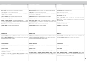 Page 61
españolitalianonorsk
61

NO HAY IMAGEN
No hay conexión: Compruebe que todas las conexiones están bien realizadas. 
Fuente desactivada: Compruebe si el equipo está encendido.
Lámpara  inactiva: Es  posible  que  haya  que  sustituir  la  lámpara.  Compruebe  la  VIDA  ÚTIL  DE  LA LÁMPARA en el submenú UTILIDADES.
Fuente en hibernación. Conecte la fuente para visualizar y activar la imagen.
Pantalla  externa  del  portátil: Los  distintos  PC  portátiles  usan  distintas  combinaciones  de  teclas para...