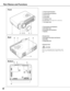 Page 8
8

Bottom Back
qPower Cord Connector
wInfrared Remote Receiver
eZoom Lever
rFocus Ring
tProjection Lens
yLens Cover(See page 50 for attaching.)
uAir Intake Vent
i Top Controls and Indicators
o Air Intake Vent
! 0Terminals and Connectors
! 1Speaker
! 2Lamp Cover
! 3Air Intake Vent (back and bottom)
! 4Air Filter 
! 5Adjustable Feet
! 6Exhaust Vent
! 6i
!5
!2!4!3
o
!1
!0
CAUTION
Hot air is exhausted from the exhaust vent.
Do not put heat-sensitive objects near this
side.

qwertyu
Fr ont
Pa rt Names and...