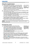 Page 2321
Operating
• The zoom level can be ﬁnely adjusted. Closely watch the screen to 
ﬁnd the level you want. NOTE
 ESC  MENU  RESET
  
 POSITION  AUTO 
 
 MAGNIFY 
MY BUTTON VOLUME
 ON  1
MUTE
 
 MAGNIFY MY BUTTON VOLUME
 ON  1
     MUTE
 OFF  2
 FREEZE  KEYSTONE  SEARCH
 
1.Press the ON button of MAGNIFY on the remote control.  
The “MAGNIFY” indication will appear on the screen and 
the projector will go into the MAGNIFY mode. When the 
ON button of MAGNIFY is pressed ﬁrst after the projector is 
started,...