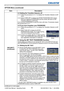 Page 5452
OPTION Menu
Item Description
SECURITY
(continued)4.3 Setting the Transition Detector off
4.3-1  Follow the procedure in 4.1-1 to display the Transition Detector on/off 
menu.
4.3-2  Select TURN OFF to display the ENTER PASSWORD BOX (large). 
Enter the registered PASSWORD and the screen will return to the 
Transition Detector on/off menu.
If an incorrect PASSWORD is input the menu will close. If necessary repeat 
the process from 4.3-1.
4.4 If you have forgotten your PASSWORD
4.4-1  Follow the...