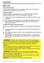 Page 113111LX501/LX601i User Manual-Operating Guide 020-000461-01 Rev. 1 (03-2012)
Maintenance
Other care
In order to ensure the safe use of your projector, please have it cleaned and 
inspected by your dealer about once every year.
1.Turn the projector off, and unplug the power cord. Allow the projector to cool 
sufﬁciently.
2.After making sure that the projector is cool adequately, lightly wipe the lens 
with a commercially available lens-cleaning wipe. Do not touch the lens 
directly with your hand. If the...