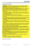 Page 108LX501/LX601i User Manual-Operating Guide 020-000461-01 Rev. 1 (03-2012)
►Install the projector where you can access the power 
outlet easily. If an abnormality should occur, unplug the projector urgently. 
Otherwise it could cause a ﬁre or electric shock.
►Do not subject the projector to unstable conditions. If the projector falls 
or topples over, it could result in injury or damage to the projector and the 
surrounding things. Using a damaged projector could result in a ﬁre and an 
electric shock.
•...