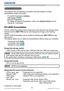 Page 9593LX501/LX601i User Manual-Operating Guide 020-000461-01 Rev. 1 (03-2012)
Presentation tools
Presentation tools
The PC-LESS Presentation reads image and audio data from the storage media 
inserted into the USB TYPE A 
ports and displays the image in the following 
modes.
The PC-LESS Presentation can be started by selecting the USB TYPE A as the 
input source.
This feature allows you to make your presentations without using your computer.
PC-LESS Presentation
- Thumbnail mode (94)
- Full Screen mode (...