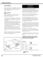 Page 10
6

Openings in the cabinet are provided for ventilation. To 
ensure reliable operation of the product and to protect 
it from overheating, these openings must not be 
blocked or covered. 

 CAUTION
Hot air is exhausted from the exhaust vent. When 
using or installing the projector, the following 
precautions should be taken. 
–  Do not put any flammable object or spray can near the projector, hot air is exhausted from the air vents.
–
  Keep the exhaust vent at least 3’ (1 m) away from any objects.
–...