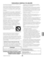 Page 25- 3 -
Français
020-000410-01 Rév.1 (05-2011)
Lisez toutes les instructions de sécurité et d’utilisation avant la 
mise en service du projecteur.
Lisez toutes les instructions données ici et conservez-les pour 
référence ultérieure. Débranchez le projecteur de la prise 
secteur avant de le nettoyer. N’utilisez pas de nettoyant liquide 
ou en aérosol. Pour le nettoyage, utilisez un chiffon humide.
Respectez tous les avertissements et instructions indiqués sur 
le projecteur.
Pour plus de protection lors...