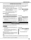 Page 2121
COMPUTER INPUT
This projector automatically tunes to most different types of computers based on VGA, SVGA, XGA or SXGA (refer to
“COMPATIBLE COMPUTER SPECIFICATION” on page 24).  When selecting Computer, this projector automatically tunes
to incoming signal and projects proper image without any special setting.  (Some computers need setting manually.)
Note : Projector may display one of following messages.
When projector cannot recognize connected signal as PC
system provided in this projector, Auto...