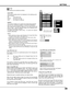 Page 39
39
SETTING
Logo
Logo settings can be altered as follows:Logo select
This function decides what to be displayed on the starting-up dis-
play as follows:
Off  . . . . . . .count-down only  
Default  . . . .the factory-set logo
User  . . . . . .the image you captured 
Capture
This function enables you to capture the image being projected
and use it for a starting-up display or interval of presentations.  
After capturing the projected image, go to the Logo function and
set it to  “User ”.  Then the...