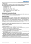 Page 1412LWU420 User Manual-Technical Guide 020-000320-01 Rev. 1 (06-2010)
7. Reply Data
The connection ID (the data is same as the connection ID data on the sending 
data format) is attached to the Network control commands reply data.
ACK reply: ‘06H’ + ‘xxH’
NAK reply: ‘15H’ + ‘xxH’
Error reply: ‘1CH’ + ‘xxxxH’ + ‘xxH’
Data reply: ‘1DH’ + ‘xxxxH’ + ‘xxH’
Projector busy reply: ‘1FH’ + ‘xxxxH’ + ‘xxH’
Authentication error reply: ‘1FH’ + ‘0400H’ + ‘xxH’
(‘xxH’ : connection ID)
Automatic Connection Break
The TCP...