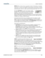 Page 84 Section 3: Operation 
020-100001-01 Rev. 01 (04/07)  3-55. 
NOTES: 1) If you change modes over the life of a lamp, the lamp limit you originally 
expected may no longer be possible. 2) Turning the lamp on and off reduces lamp life 
significantly, as do other factors. 3) It is recommended that Lamp Limit not exceed the 
expected lamp life, otherwise a lamp could become dangerously fragile with overuse. 
Set which 
LAMP MODE you want to use in order to control 
the light output. You can choose to run the...