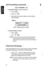 Page 41Call Forwarding (continued) . . . 
CALL FORWARD - ALL 
To forward all calls to another telephone, 
. 
Press @ . 
l Dial a @. 
I 
l 
Dial extension number of station to which calls are 
to be forwarded. 
Display: 
XXXX = Station name or number. 
To cancel all-call forwarding 
. 
Press @. 
l Dial a @ . 
NOTE: For each intercom call received during call forward, a 
ring reminder (short tone burst) will be heard at the 
called station to remind the user that calls are being for- 
warded. 
Pulse/Tone...