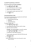 Page 35Autodial Programming (continued) 
Programming Intercom Numbers (DSS/BLF) 
1. 
2. 
3. 
4. 
5. Press the DSS button you want for storage. 
::’ 
: . . 
Dial the intercom number to be stored. j.l 
To store another number, repeat steps 2 and 3. 
Press SPKR to end. 
0 
Programming Feature Codes 
For convenience and quick access, you might want to store feature 
codes. Some examples of these are: 
l Call Forwarding (on and off) 
l CallPickup 
l Automatic Redialing 
To program feature codes, 
2. Press...