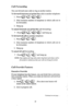 Page 40Call Forwarding 
You can forward your calls to ring at another station, 
To forward intercom and prime line calls to another telephone: 
1. Press @a @@. 
2. Dial extension number of telephone to which calls are to 
be forwarded. 
3. Hang up. 
To cancel intercom and prime line call forwarding: 
l Press@=@@ andhangup. 
To forward all calls to another telephone: 
1. Press @Q a @. 
2. Dial extension number of telephone to which calls are to 
be forwarded. 
3. Hang up. 
To cancel all call forwarding: 
l...