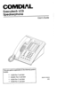 Page 1Executech LCD 
Speakerphone 
This user guide is applicable for the following system 
models: 
l 14328 Rev F and later 
l K2232C Rev C and later 
l K2264 Rev C and later 
l K2296 Rev C and later 
User’s Guide ; 
GCA 70-135.02 
2190  