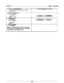 Page 271MI 66-031System Programming
0. TOLL RESTRICTION RtQlhMtNTS.
Set system toll restriction requirements per instructions
given on Table 3-4Record 
all toll restricbn data on table 3-4.
9. SMDR DATA SPEED BAUD RATE. 
Press3=3oDbaud.
Press OZlO baudI. Press1 
=7!5Omsec..
Press ,fl-2 sec.
No&: If a timeout occurs during the program-
ming sequence, 
perform base level entry again
and proceed at any program step. 