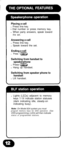 Page 52Placing a calll Press line key.
i Dial number or press memory key.
l When party answers, speak toward
the set.
Answering a calll Press line key.
l Speak toward the set.
Ending a call
lPress (~@WQ.1
Switching from handset to
speakerphonel Press 
(W>.l Hang up handset.
Switching from speaker phone to
handsetl Lift handset.
l Lights 
(LEDs) adjacent to memory
keys 
l-14 indicate station statuses
(dark indicating idle, steady-on
indicating busy).
Note: On Model 824 system you must
program memory keys for DSS...