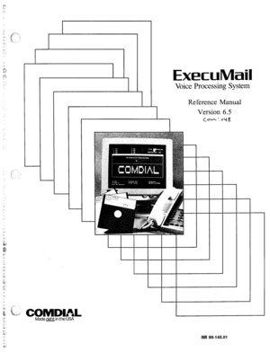 Page 383ExecuMail 
Voice Processing System 
Reference Manual 
Version 6.5 
Cm’. oq,g 
IMI 89-145.01  