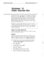 Page 177QuickStan A&cation ManualWorksheet 13: Public Interview Box57
Worksheet 13:
Public Interview Box
The Public Interview Box is a special interview box. Messages left in the Public
Interview Box are called 
public messages, and are available to any subscriber
with public message access. When no operator is on duty, the Public Interview
Box can collect messages from callers who don’t know where to send their
message. By default, the Public Interview Box asks a caller for his or her name,
telephone number and...
