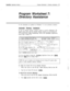 Page 214QuickStart Application ManualProgram Worksheet 7: Directory Assistance95
_’
Program Worksheet 7:
Directory Assistance
Use the information you gathered on Worksheet 7 to set up directory assistance.
Automatic Directory Assistance
To turn on automatic directory assistance requires no special configuration. The
default system comes with the automatic directory already set to the System ID555 in the ID for Alpha Directory field on the 
QuickStart Application
Screen, Page 6 (Figure 15).
52. Max person-person...