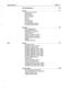 Page 390Reference Manual Contents v 
Remote Maintenance . . . . . . . . . . . . . . . . . . . . . . . . . . . . . . . . . . . . 170 
07 
Reports . . . . . . . .._............ 
Storing Data for Reports 
Usage Reports 
Directory Reports 
Busy Ports Report 
Call Log 
Error Log 
Previous Report 
Running Reports 
Choosing the Report Output 
The Previous Report Option 
..-..__._............... 171 
schedules..................................... - - - f f - -. 387 
Day and Night Modes 
Using Multiple Schedules 
Using...