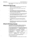 Page 444Reference Manual Faxes & the Public Fax Box 49 
sight, you should set the field to Always or Post so they are notified whenever 
faxes are delivered. 
Setting Up the Public Fax Box 
1. 
2. 
3. 
4. 
5. 
6. 
7. 
Make sure your fax machine is connected to a Comdial telephone system 
extension. Find out what that extension number is. 
Choose a unique System ID for the fax machine, and enter it into the 
Fax ID field. 
Set the Transfer? field to Yes and enter the fax machine’s actual 
extension number. Choose...