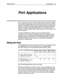 Page 540Reference Manual Port Applications 145 
Port Applications 
Many companies have particular telephone lines dedicated to specific functions, 
such as customer support, sales, or general information. They want each of these 
telephone lines handled differently from the others. ExecuMail can handle calls 
coming in on different ports with completely different call routing and handling 
schemes. In this way, a single ExecuMail system can accommodate several 
businesses, several departments within a single...