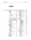 Page 698Reference Manual 
Index 303 
Index 
$PM System ID ......................... 160 
mpmt.status ......................... 147 
AfLpwtstatus ......................... 147 
AlMportstatus ......................... 147 
Access codes 
B .............................. 108 
help for .......................... 230 
K ............................. ..15 
list of ....................... 205,226 
message receipts and 
............... 108 
P .............................. 152 
special delivery 
..................... 68...