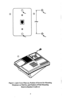 Page 6Figure 1. Jack Cover Plate (a), Position of Screws for Mounting 
Telephone on Wall (b), and Position of Wall-Mounting 
Hook in Handset Cradle (c) 
3  