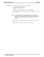 Page 128To Program:1. From keyboard, type IS746Sfor the programming mode.
2. From main COS programming menu,
—type6to change installer password
—OR—
—type7to change administrator password and pressRETURN.
3. At menu prompt, type customized password using any six alpha-numeric or numeric
only characters.
NOTE:To retain the ability to enter programming from station 10, you must
maintain theISnnnSformat in the VDT password and you must enter only
numbers in the nnn entry; however, you must not enter a zero for the...