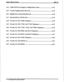 Page 284Digital Telephone  System 
I/M/66-7 07 
4.14 Caller 
ID Service  Support  Configuration  Chart 
...................................  4-41 
4.15  Tracker  Paging System Records  ............................................................. 
4-43 
4.16  DigitalVoice  Announcing Records 
..........................................................  4-44 
4.17  Data Interface  Unit Records  ................................................................... 
4-47 
4.18  Overlay  For The  7700s  Telephone...