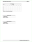 Page 317Discard Digits
Entry Digits
12 3 4 5 6 7 8
1
2
3
4
5
6
Default = No Discard Digits Assigned
Dial Time Limit
01-999 Seconds
Default = 0 Seconds
Answer Time Limit
01-999 Seconds
Default = 0 Seconds
DSU II Digital Telephone System IMI66–132
Recording The System Settings 4 – 29 