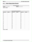 Page 3324.15 Tracker Paging System Records
Tracker Paging System
Enabled Disabled
Default = Disabled
Tracker Pager Station Assignments
Station Port Enabled Station Port Enabled Station Port Enabled
10 26 42
11 27 43
12 28 44
13 29 45
14 30 46
15 31 47
16 32 48
17 33 49
18 34 50
19 35 51
20 36 52
21 37 53
22 38 54
23 39 55
24 40 56
25 41 57
Default = Disabled
IMI66–132 DSU II Digital Telephone System
4 – 44  Recording The System Settings 