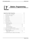 Page 152DXP Correspondence ManualChapter Con tentsi---T-i
Station ProgrammingChapter Seven: Station Programming
. . . . . . . . . . . . . . . . . . . . . . . . . . . . . . . . . . . . . . . . . . . . . . . . . .7-1
7.1
7.2
7.3
7.4
7.5
7.6
7.7
7.8
7.9
7.10
7.11
7.12
7.13Introducing Station Programming........................................................7-1Personal Intercom Number......................................................................