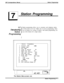 Page 155DXP Correspondence ManualStation ProgrammingL.
7
Station Programming
7. IStation programming allows you to customize each telephone station
In traducingto fit the needs of its user. Unlike class of service programming, where
you set features for a group of stations, with station programming, you
Stationcan set the features for a single station.
Programming
I
Station Programming
1. Personal ITCM
:%XX
2. Display Name
3. Full Name
4. Class of Service:XX
5. Speed Dial Sets
:3
6. Idle Line Priority: None
7....