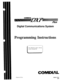 Page 1Digital Communications System
Programming Instructions
This publication reflects software
releases through 
2.A.
Printed in U.S.A.
COMDWm
IMI66-123.01
8195 