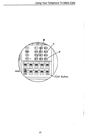 Page 27Using Your Telephone To Make Calls 
AW 
23  