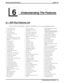 Page 47Understanding The Features
6.1 DXP Plus Features List
This list details all of the features available on the DXPPlus.Use it as a pre-installation check list.
6
Abandoned Hold Release
Adjunct Feature Module
Access Denied
Account Code Button
Account Codes With Positive
Verification
All Call Paging
Allow Ringer Off(Ringer Volume Off)
Alpha-Numeric Calling Party and Line
Display
Alternate Attendant
Answer Button
Area Paging Interface
Attendant Position
Attendant Position, PC
Authorization Code
Automatic...