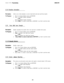 Page 15System C.O.S. Rogmm3ning2.3.8 Tandem AttendantliUI66-094
Description:Allows one or both attendants to receive timed hold recall and recall from transfer.
ToProgram:1.Press 8 on System Options menu and RETURN
2.Press 1 to Enable Tandem Attendants,
-OR-
Press 0 to Disable Tandem Attendants
3.Press CTRL C to return to main menu, or RETURNto go back to previous menu.
2.3.9Voice Mail Auto Transfer
Description:Enables immediate line transfer when voice mail unit is included with system.
ToProgram:1.Press 9 on...