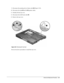 Page 103Removal and Replacement Procedures    5-31
9.  Disconnect the pointing device button cable ! (Figure 5-29).
10.  Disconnect the right  and left # speaker cables.
11.  Partially lift the top cover.
12.  Disconnect the LED board cable $.
13.  Remove the top cover.
Figure 5-29.  Removing the Top Cover
Reverse the above procedures to install the top cover. 