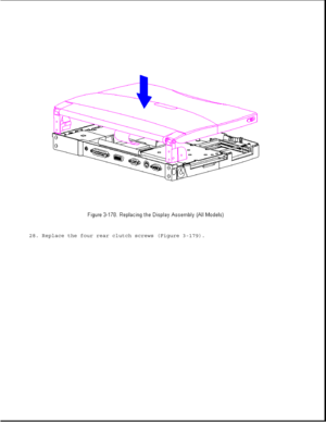 Page 23628. Replace the four rear clutch screws (Figure 3-179). 