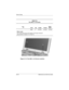 Page 172C–14Maintenance and Service Guide
Scre w Listing
Figure C-13. T orx M2.0 × 8.0 Scre w Locations
Ta b l e  C - 6
Torx M2.0 × 8.0 Screw
Color Qty Length Thread Head 
Width
silver 4 8.0 mm 2.0 mm 4.5 mm
Where used:
Four screws that secure the display to the base enclosure
(documented in Section 5.10, step 12)
263816m1.book  Page 14  Friday, January 25, 2002  2:14 PM 