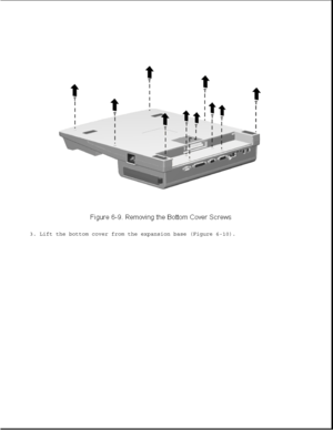 Page 1943. Lift the bottom cover from the expansion base (Figure 6-10). 